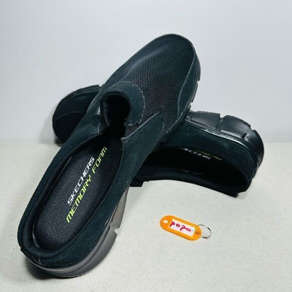 Skechers Equalizer Coast-to Coast Mule Slip On Shoes 51519Black Men Sz 11 New - Picture 1 of 8